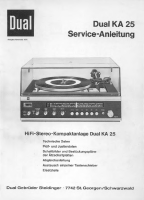 Dual KA-25-Service-Manual 